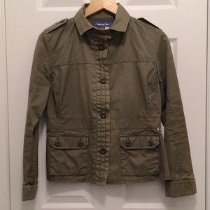 Khaki Green Utility Jacket